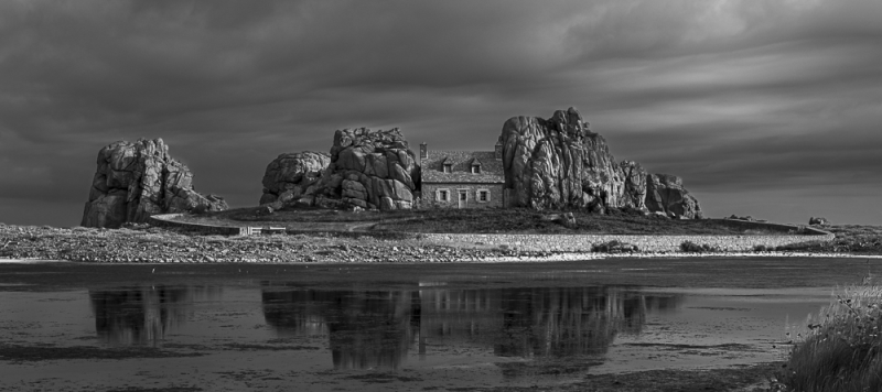 Le gouffre de Plougrescant - Bretagne