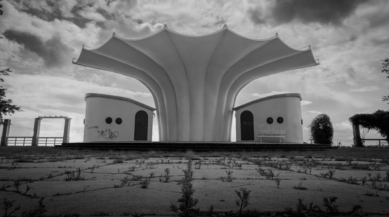 Music pavilion, Spa-Shell at Sassnitz, Rügen